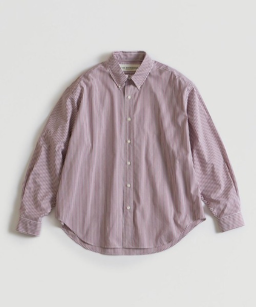Shinzone DADDY SHIRTS 定価19580円 23SMSBL05 ストライプ 長袖シャツ ピンク ホワイト シンゾーン 5-0714M 263141 Shinzone DADDY SHIRTS 定価19580円 23SMSBL05 ストライプ 長袖