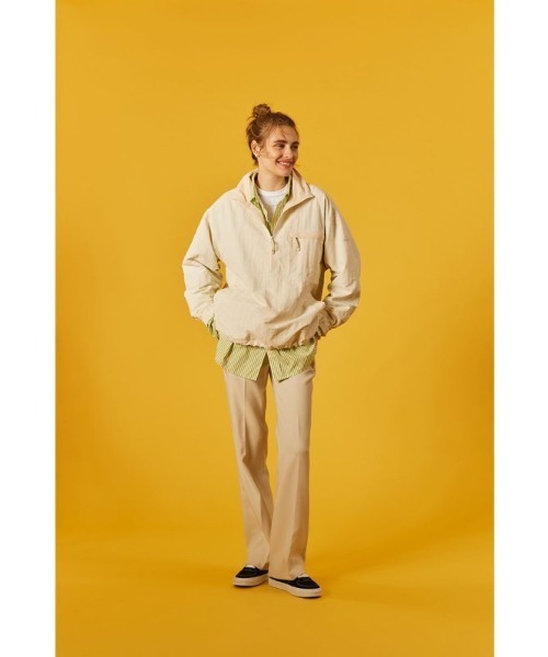 The Shinzone◆23SS/長袖シャツ/--/コットン/レッド/ストライプ/23SMSBL05 The Shinzone(ザシンゾーン) / 長袖シャツ/--/コットン/RED