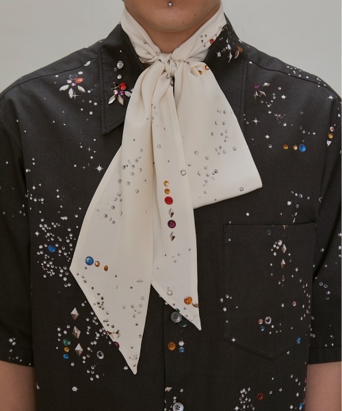 MASU/エム エー エス ユー/GALAXY SILK SCARF