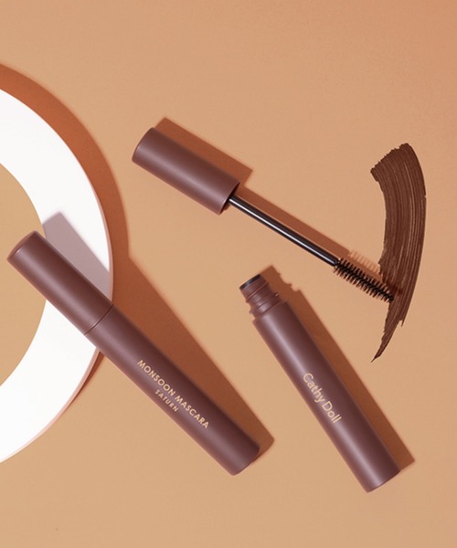 Cathy Doll（キャシードール）の「〈CathyDoll/キャシードール〉モンスーンカラーマスカラ（マスカラ・レディース・ブラック/ピンク/ブラウン/テラコッタ/モーブ系/グリーン・ONE SIZE）」の3枚目の写真