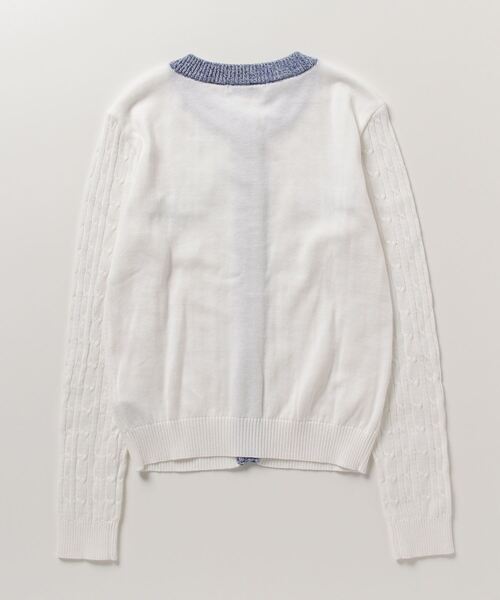 Guess(ゲス)の「Bicolor Cardigan(カーディガン/ボレロ・レディース・アイボリー・SMALL/X-SMALL)」の8枚目の写真