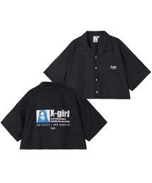 X-girl | ANONYMITY OPEN COLLAR CROPPED SHIRT(シャツ/ブラウス)
