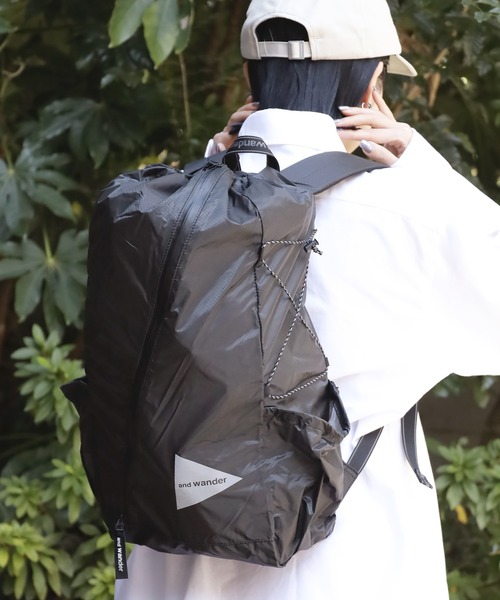 and wander アンドワンダー sil daypack オリーブ 19242_shiro.jpg?v=1722322243&