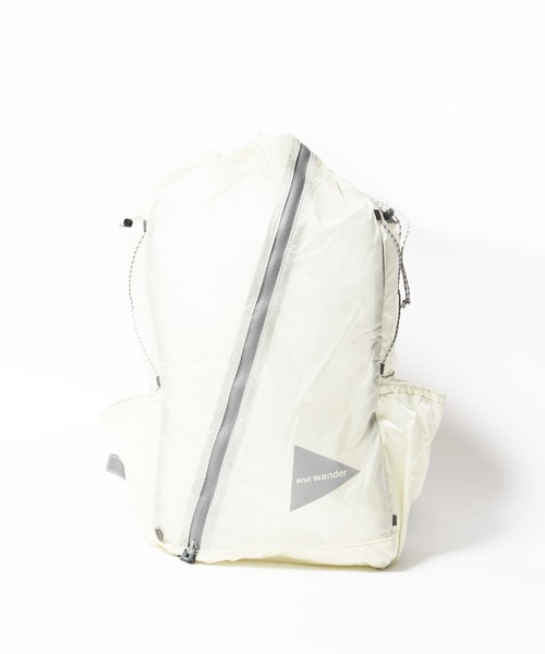 and wander（アンドワンダー）の「and wander/アンドワンダー sil daypack リュック（バックパック/リュック・メンズ・オフホワイト/カーキ/イエロー/チャコール・FREE）」の19枚目の写真