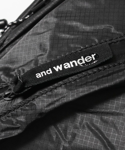 and wander（アンドワンダー）の「and wander/アンドワンダー sil daypack リュック（バックパック/リュック・メンズ・オフホワイト/カーキ/イエロー/チャコール・FREE）」の10枚目の写真