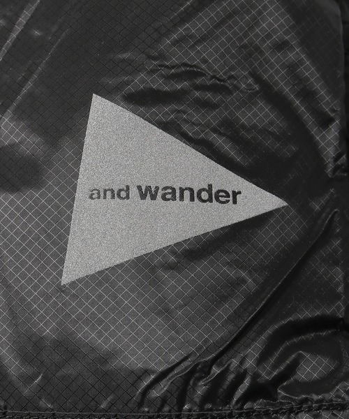 and wander（アンドワンダー）の「and wander/アンドワンダー sil daypack リュック（バックパック/リュック・メンズ・オフホワイト/カーキ/イエロー/チャコール・FREE）」の11枚目の写真