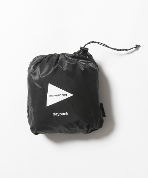 and wander（アンドワンダー）の「and wander/アンドワンダー sil daypack リュック（バックパック/リュック・メンズ・オフホワイト/カーキ/イエロー/チャコール・FREE）」の18枚目の写真