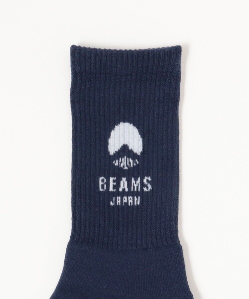 BEAMS JAPAN（ビームス　ジャパン）の「BEAMS JAPAN / 別注 通学快足 ソックス 2（ソックス/靴下・レディース・ホワイト系その他2/ホワイト/レッド/ネイビー・21㎝～23㎝/23㎝～25㎝/25㎝～27㎝）」の9枚目の写真