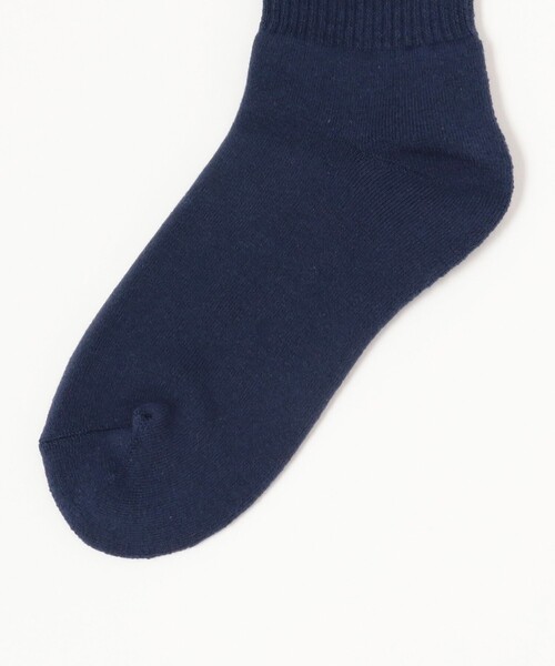 BEAMS JAPAN（ビームス　ジャパン）の「BEAMS JAPAN / 別注 通学快足 ソックス 2（ソックス/靴下・レディース・ホワイト系その他2/ホワイト/レッド/ネイビー・21㎝～23㎝/23㎝～25㎝/25㎝～27㎝）」の10枚目の写真