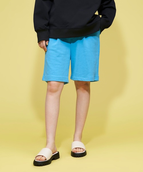 FOREVER 21（フォーエバー トゥエンティーワン）の「【POP】カラースウェットハーフパンツ（スウェットパンツ・レディース・パープル系その他/オレンジ/ブルー・FREE）」の18枚目の写真