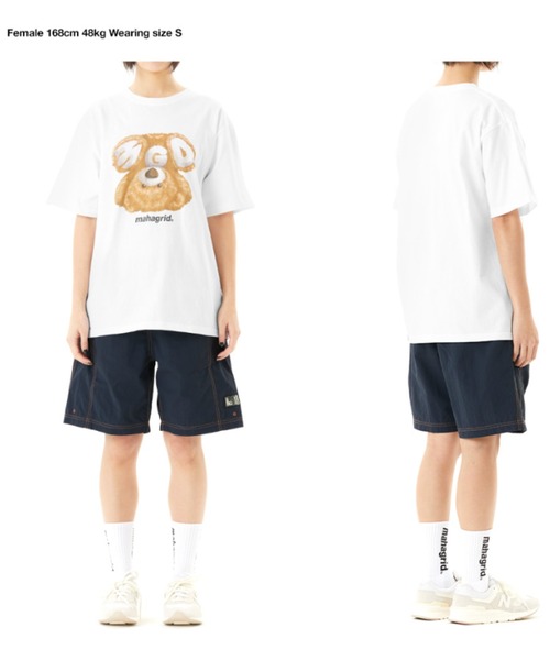 mahagrid/マハグリッド』MGD BEAR TEE/ベア 半袖 カットソー