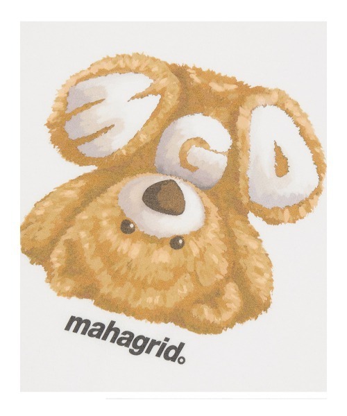 MAHAGRID（マハグリッド）の「『mahagrid/マハグリッド』MGD BEAR TEE/ベア 半袖 カットソー（Tシャツ/カットソー・レディース・ブラック/ホワイト/ネイビー・S/M/L/XL）」の12枚目の写真