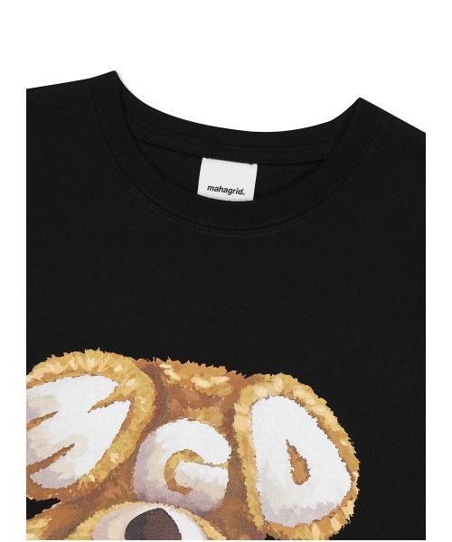 MAHAGRID（マハグリッド）の「『mahagrid/マハグリッド』MGD BEAR TEE/ベア 半袖 カットソー（Tシャツ/カットソー・レディース・ブラック/ホワイト/ネイビー・S/M/L/XL）」の14枚目の写真