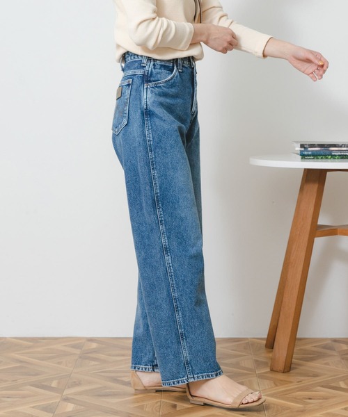 Wrangler（ラングラー）の「Wrangler　BARREL BAGGY（デニムパンツ・レディース・インディゴブルー・MEDIUM/X-SMALL/SMALL）」の5枚目の写真
