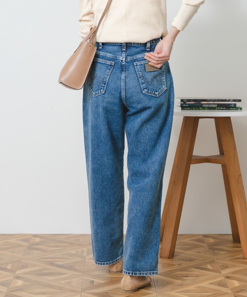 Wrangler（ラングラー）の「Wrangler　BARREL BAGGY（デニムパンツ・レディース・インディゴブルー・MEDIUM/X-SMALL/SMALL）」の7枚目の写真