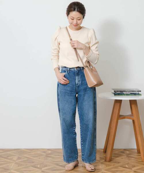 Wrangler（ラングラー）の「Wrangler　BARREL BAGGY（デニムパンツ・レディース・インディゴブルー・MEDIUM/X-SMALL/SMALL）」の8枚目の写真