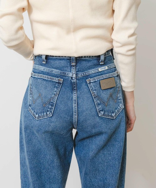 Wrangler（ラングラー）の「Wrangler　BARREL BAGGY（デニムパンツ・レディース・インディゴブルー・MEDIUM/X-SMALL/SMALL）」の17枚目の写真