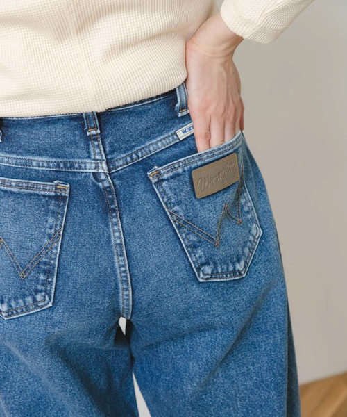 Wrangler（ラングラー）の「Wrangler　BARREL BAGGY（デニムパンツ・レディース・インディゴブルー・MEDIUM/X-SMALL/SMALL）」の18枚目の写真