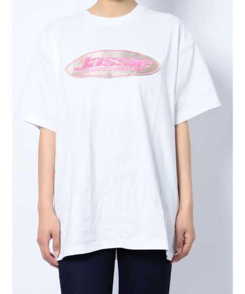 jouetie（ジュエティ）の「jassie BIG Tシャツ【コラボ】（Tシャツ/カットソー・レディース・ブラック/レッド/オフホワイト・MEDIUM）」の10枚目の写真