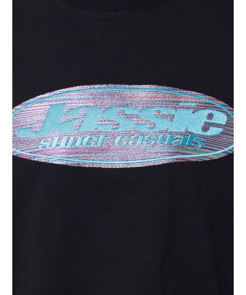 jouetie（ジュエティ）の「jassie BIG Tシャツ【コラボ】（Tシャツ/カットソー・レディース・ブラック/レッド/オフホワイト・MEDIUM）」の18枚目の写真