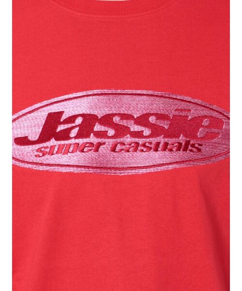 jouetie（ジュエティ）の「jassie BIG Tシャツ【コラボ】（Tシャツ/カットソー・レディース・ブラック/レッド/オフホワイト・MEDIUM）」の11枚目の写真