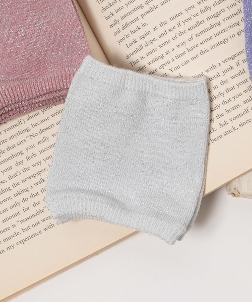 WEGO(ウィゴー)の「WEGO/カラーパーツソックス(ソックス/靴下・レディース・パープル/ブルー/ホワイト/ライトパープル/ブラック/ピンク/ライトピンク/オフホワイト・23-25cm)」の1枚目の写真