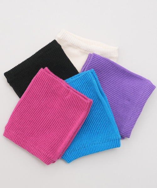 WEGO(ウィゴー)の「WEGO/カラーパーツソックス(ソックス/靴下・レディース・パープル/ブルー/ホワイト/ライトパープル/ブラック/ピンク/ライトピンク/オフホワイト・23-25cm)」の9枚目の写真