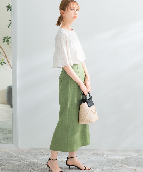 URBAN RESEARCH ROSSO(アーバンリサーチロッソ)の「フレアレーススリーブプルオーバー(Tシャツ/カットソー・レディース・ブルー系その他/ブラック/グレー系その他・FREE)」の10枚目の写真