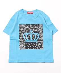 BABYDOLL（ベビードール）の「親子お揃い ペイズリーロゴTシャツ 8259K（Tシャツ/カットソー）」