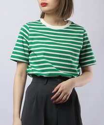 PAGE ONE コットンコーマ糸半袖Tシャツ