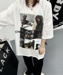 ドーベルマンアートフォトTシャツ