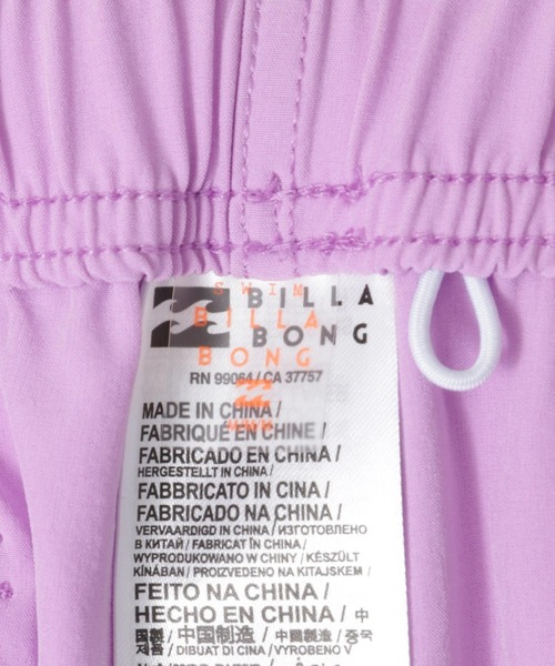 BILLABONG(ビラボン)の「BILLABONG SIDE LOGO BOARD SHORTS(水着・レディース・ピンク/ブラック・MEDIUM/LARGE)」の13枚目の写真