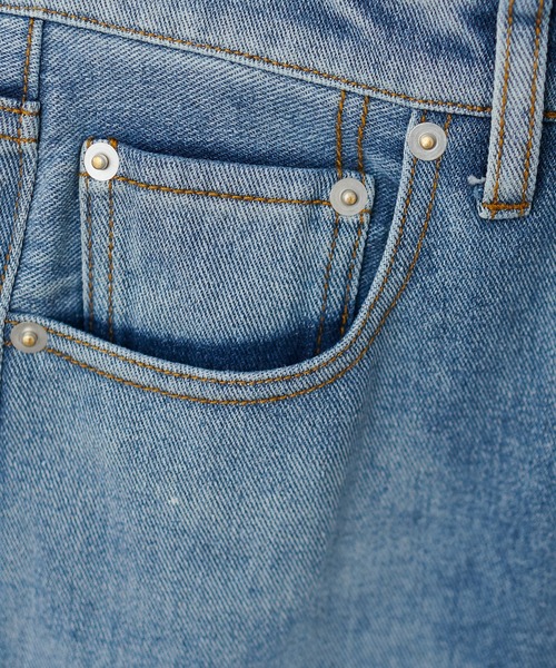 LARUTA（ラルータ）の「【LARUTA】長さ変えれるセルフカットデニムパンツ（デニムパンツ・レディース・ブルー系その他/オフホワイト・SMALL/MEDIUM/LARGE）」の17枚目の写真