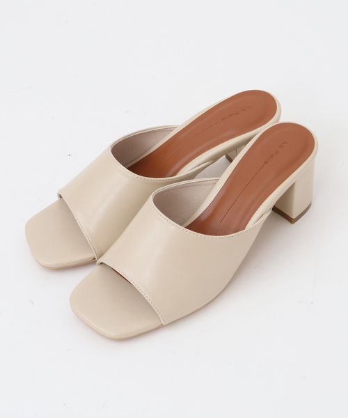 Tiara(ティアラ)の「ミュール(サンダル・レディース・イエロー/ブラック/アイボリー・S/M/L)」の2枚目の写真