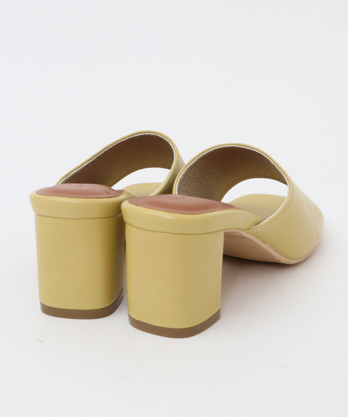 Tiara(ティアラ)の「ミュール(サンダル・レディース・イエロー/ブラック/アイボリー・S/M/L)」の6枚目の写真