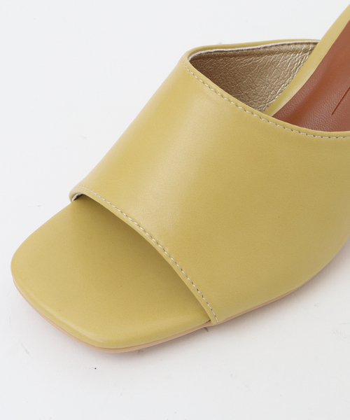 Tiara(ティアラ)の「ミュール(サンダル・レディース・イエロー/ブラック/アイボリー・S/M/L)」の9枚目の写真