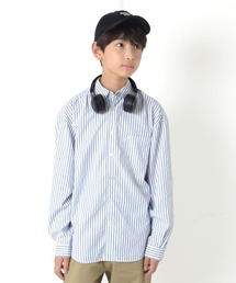 GLAZOS | ストライプ・長袖シャツ(シャツ/ブラウス)