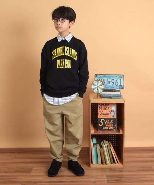 GLAZOS（グラソス）の「ストライプ・長袖シャツ（シャツ/ブラウス・キッズ・ホワイト/ブルー・170cm/140cm/160cm/150cm）」の6枚目の写真