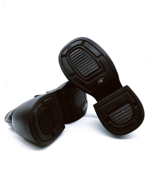 Noubel Voug Relax(ヌーベルヴォーグリラックス)の「厚底 スクエアトゥ コインローファー(ローファー・レディース・ブラック/ブラック系その他・S/L/M/LL)」の7枚目の写真