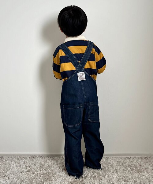 BREEZE（ブリーズ）の「【リンクコーデ可能】ラガーシャツ（Tシャツ/カットソー・キッズ・イエロー/グリーン/レッド・130/120/140/90/110/100/80）」の18枚目の写真