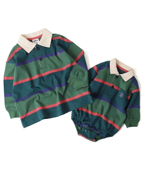 [cotton traders]レスタータイガースラガーシャツ セール】【リンクコーデ可能】ラガーシャツ（Tシャツ/カットソー