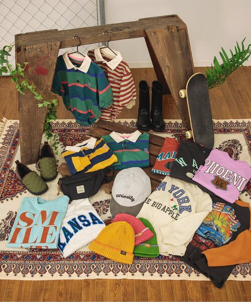 BREEZE（ブリーズ）の「【リンクコーデ可能】ラガーシャツ（Tシャツ/カットソー・キッズ・イエロー/グリーン/レッド・130/120/140/90/110/100/80）」の12枚目の写真