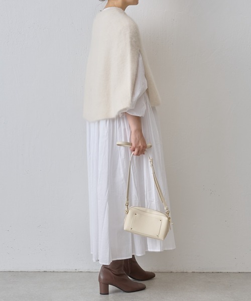 BEARDSLEY(ビアズリー)の「ファーニットポンチョ(ニット/セーター・レディース・ホワイト/ブラック・FREE)」の11枚目の写真