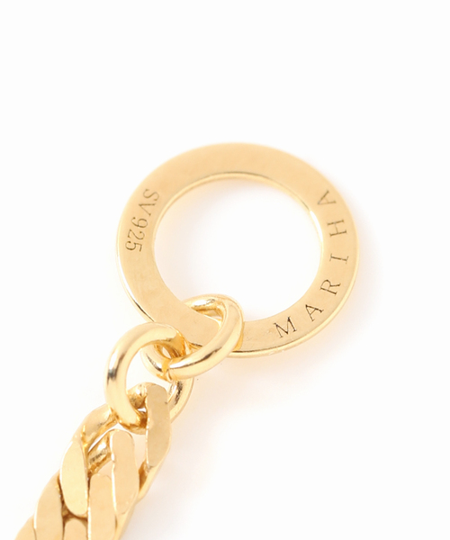 MARIHA SILENT RAIN HERRIN ネックレス ゴールド MARIHA/マリハ】 SILENT RAIN HERRIN BONE 37 ネックレス