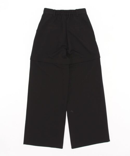 archives（アルシーヴ）の「２ｗａｙタックストレートパンツ（その他パンツ・レディース・ブラック/オリーブ/アイボリー・MEDIUM）」の4枚目の写真