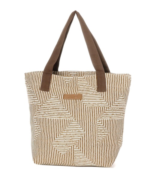 studio CLIP（スタディオクリップ）の「ジャガードロゴトートM（トートバッグ・レディース・グレー/ブラウン/イエロー・FREE）」の6枚目の写真