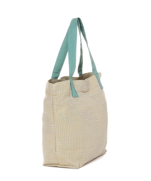 studio CLIP（スタディオクリップ）の「ジャガードロゴトートM（トートバッグ・レディース・グレー/ブラウン/イエロー・FREE）」の8枚目の写真