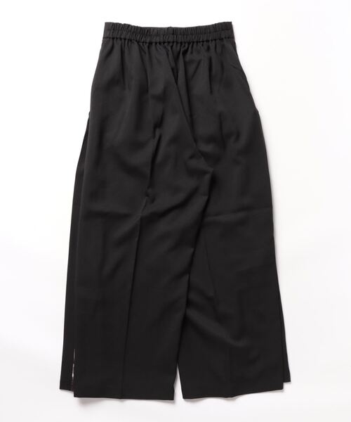 axes femme(アクシーズファム)の「サイドチェックワイドパンツ(その他パンツ・レディース・ブラック/カーキ/ワイン・FREE)」の8枚目の写真