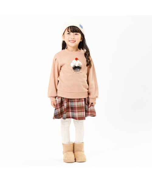 Seraph（セラフ）の「ニット帽（ニットキャップ/ビーニー・キッズ・ラベンダー/ミント/ブラウン/ベビーピンク/アイボリー・54/50/58）」の6枚目の写真