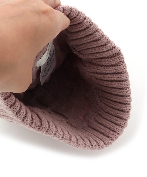 Seraph（セラフ）の「ニット帽（ニットキャップ/ビーニー・キッズ・ラベンダー/ミント/ブラウン/ベビーピンク/アイボリー・54/50/58）」の10枚目の写真